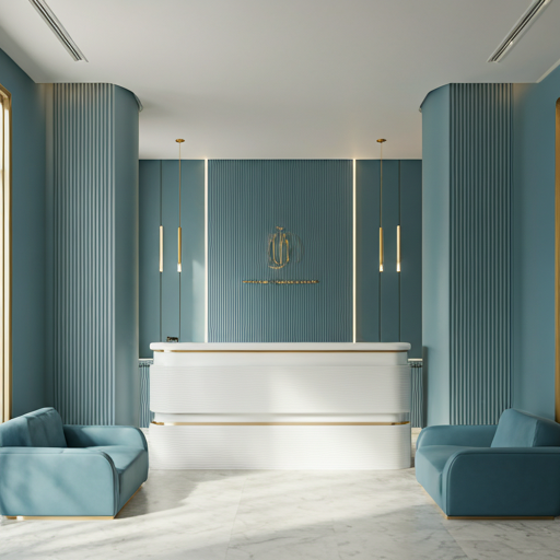 Elegant spa setting